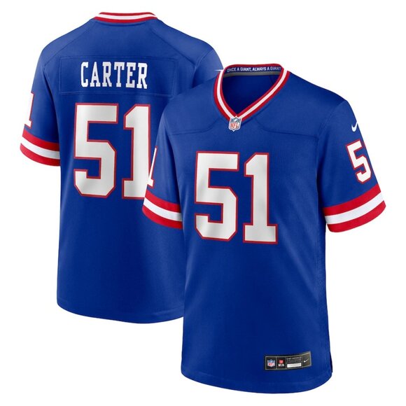 Mens Youths Womens Abdul Carter Stitched Royal Jersey Blue - Picture 1 of 1